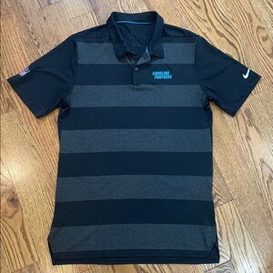 Men’s Carolina Panthers Nike Polo Shirt. Size Small. New Without Tags.